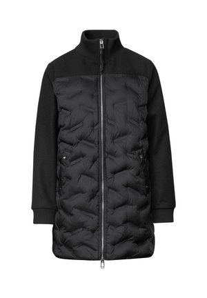 Street One, STRUKTURMIX JACKE MIT GEKLEBTER STEPPUNG - Manteau d'hiver - black