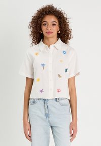 Cache Cache - Button-down blouse - ecru Thumbnail Image 1