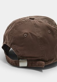 Stradivarius SLOGAN - Cappellino - dark brown