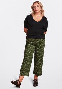 King Louie - BORDER RIO - Trousers - black Thumbnail Image 1
