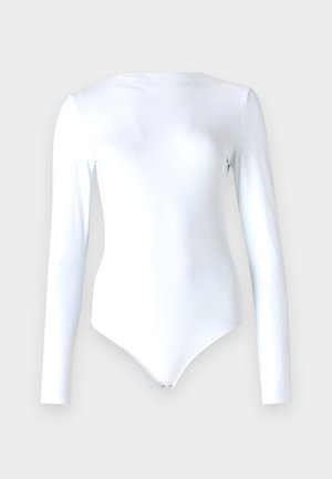 Abercrombie & Fitch, SOFT MATTE CREW - Μπλούζα με μακριά μανίκια - brilliant white