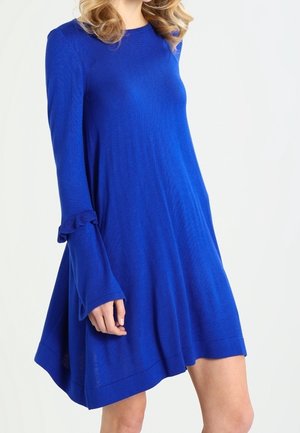 Gebreide jurk - blue