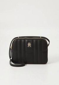 Tommy Hilfiger FEMININE CAMERA BAG - Mala a tiracolo - black