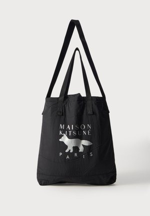 Maison Kitsuné, DRAWSTRING TOTE UNISEX - Чанта за пазаруване - black