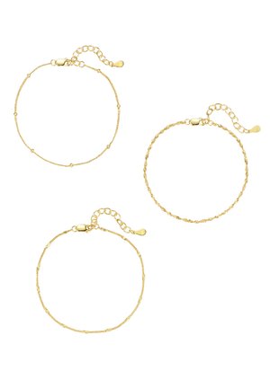 Hey Happiness DELICATE LAYERING SET OF 3 - Armband - gold coloured