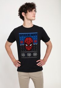 Marvel SPIDER-MAN CLASSIC SPIDERMAN UGLY - T-shirt z nadrukiem