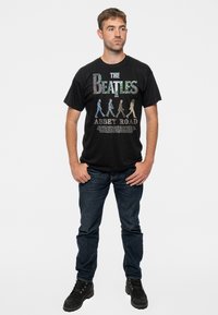 Paradiso Clothing THE BEATLES ABBEY ROAD  - Print T-shirt - black