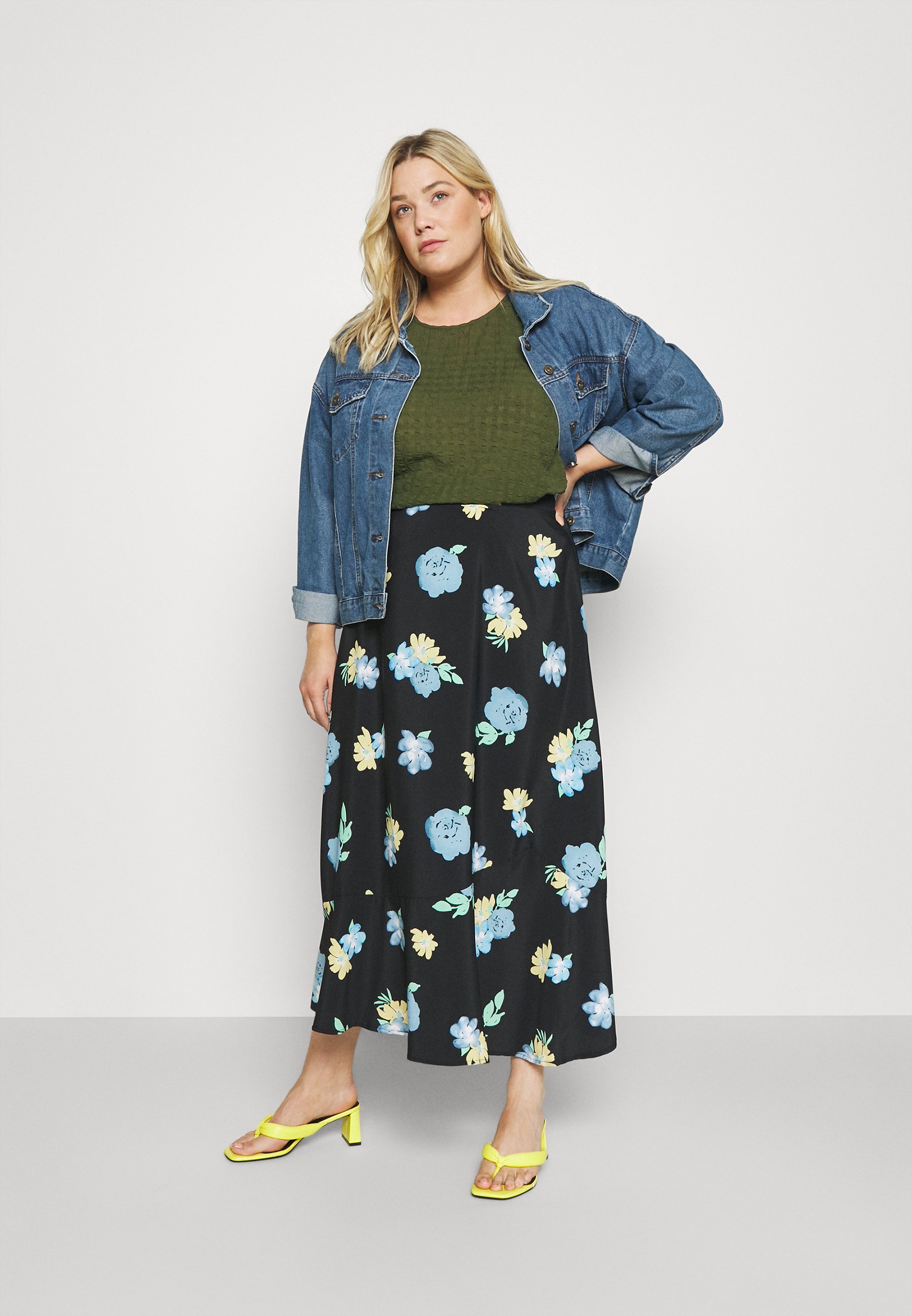 Women VMPOLITE 3/4 O-NECK BLOUSE CURVE - Blouse Women VMPOLITE 3/4 O-NECK BLOUSE CURVE - Blouse