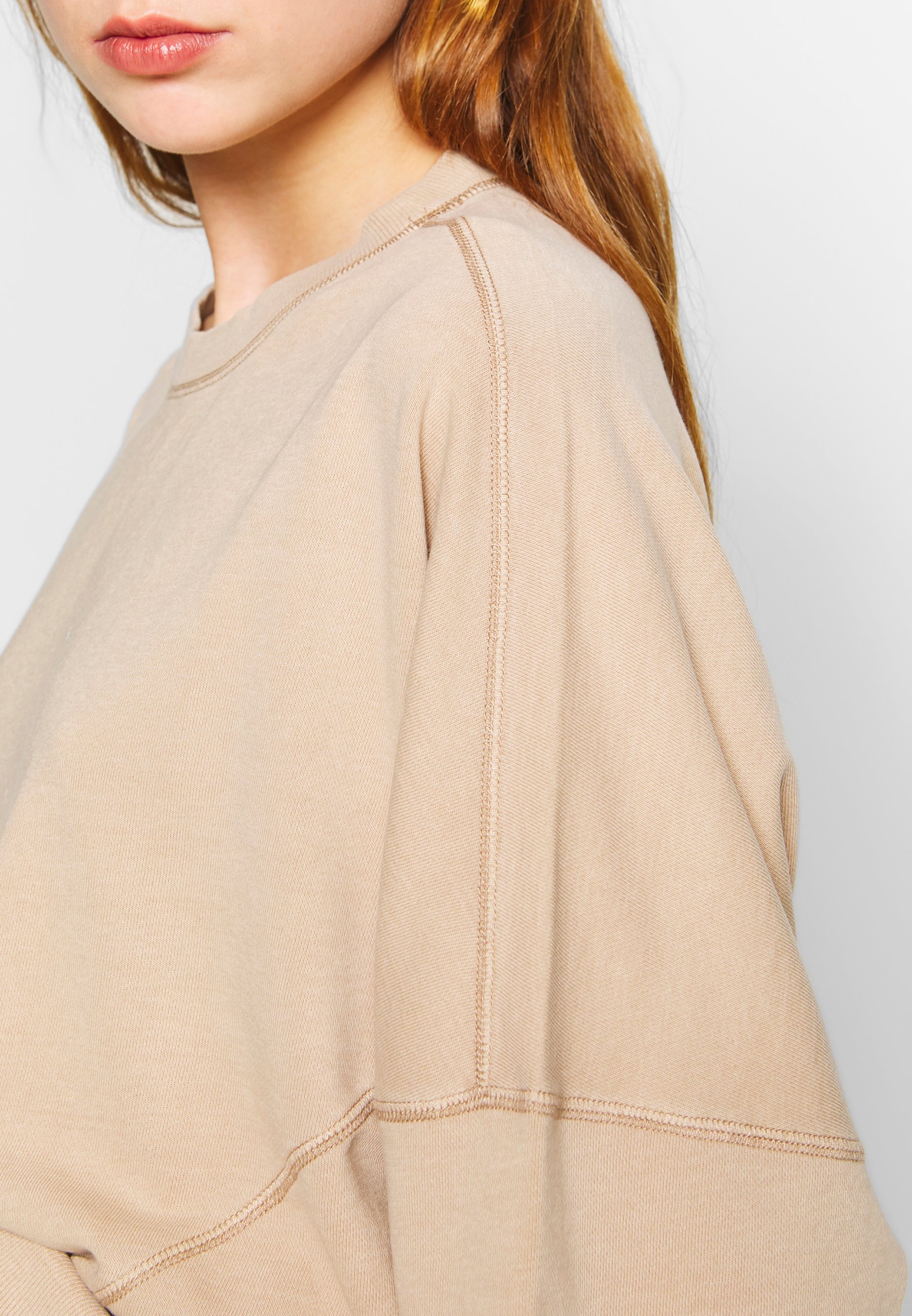 Cotton On HAYLIE BOXY PANEL CREW Sweater beige Zalando.nl Cotton On HAYLIE BOXY PANEL CREW Sweater beige Zalando.nl