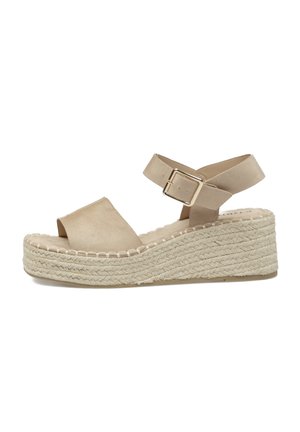 Kamome, ALLANDE - Sandalias de cuña - beige