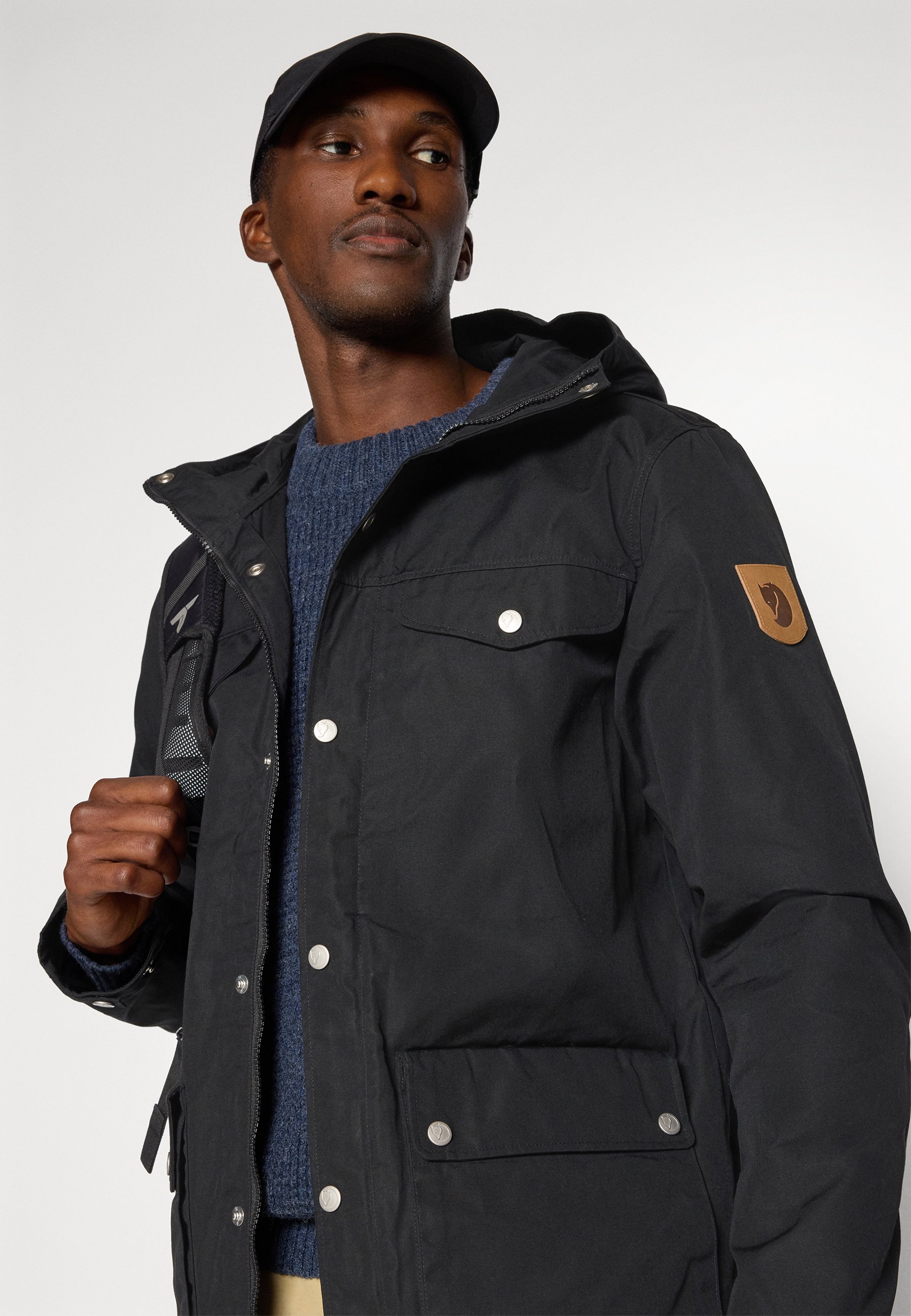 Fjällräven GREENLAND JACKET M - Casaco para exterior - black/preto Fjällräven GREENLAND JACKET M - Casaco para exterior - black/preto