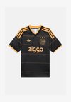 AJAX AMSTERDAM AWAY KIDS UNISEX - Αθλητικό μπλουζάκι - black/hazy orange