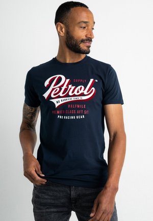 HALF MILE LOGO - T-Shirt print - dark sapphire