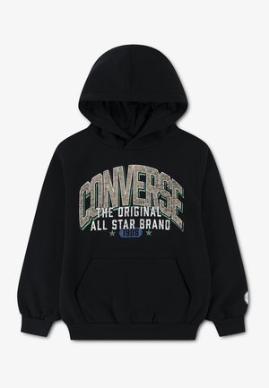 Converse, VARCITY LAYERED HOODIE - Φούτερ με κουκούλα - black