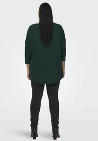 ONLY Carmakoma CARLAMOUR 3/4   - Top dugih rukava - green gables 1