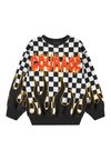 MONTI UNISEX - Sweatshirt - check on fire