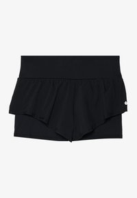 MID RISE RUNNING SHORTS WITH DOUBLE LAYER - Sportske kratke hlače - black