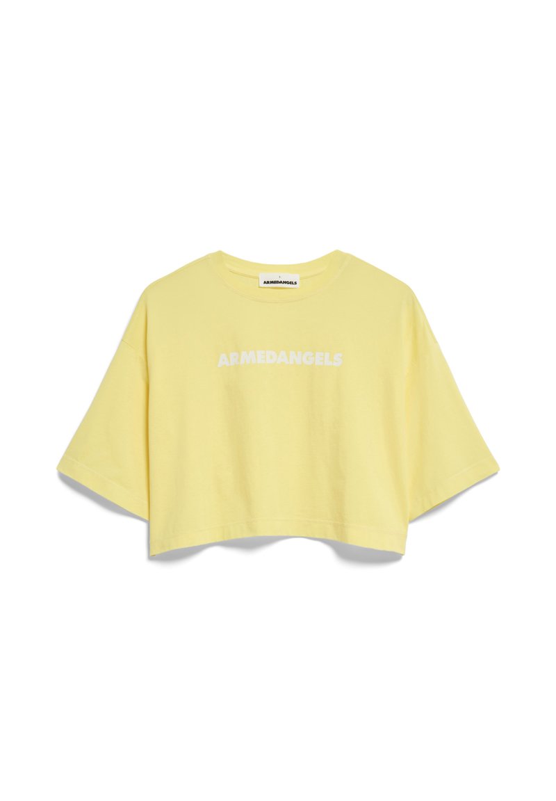 ARMEDANGELS T-shirt print geel