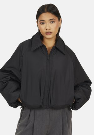 Brave Soul, LADIES OVERSIZED PUFFER JACKET - Jas - black