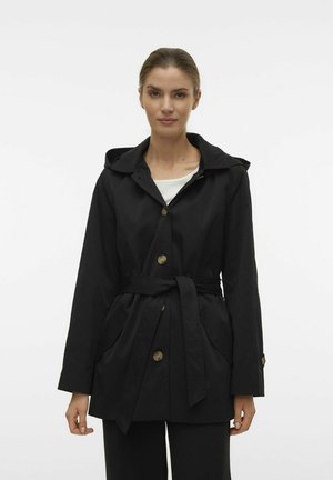 Vero Moda Trench - black