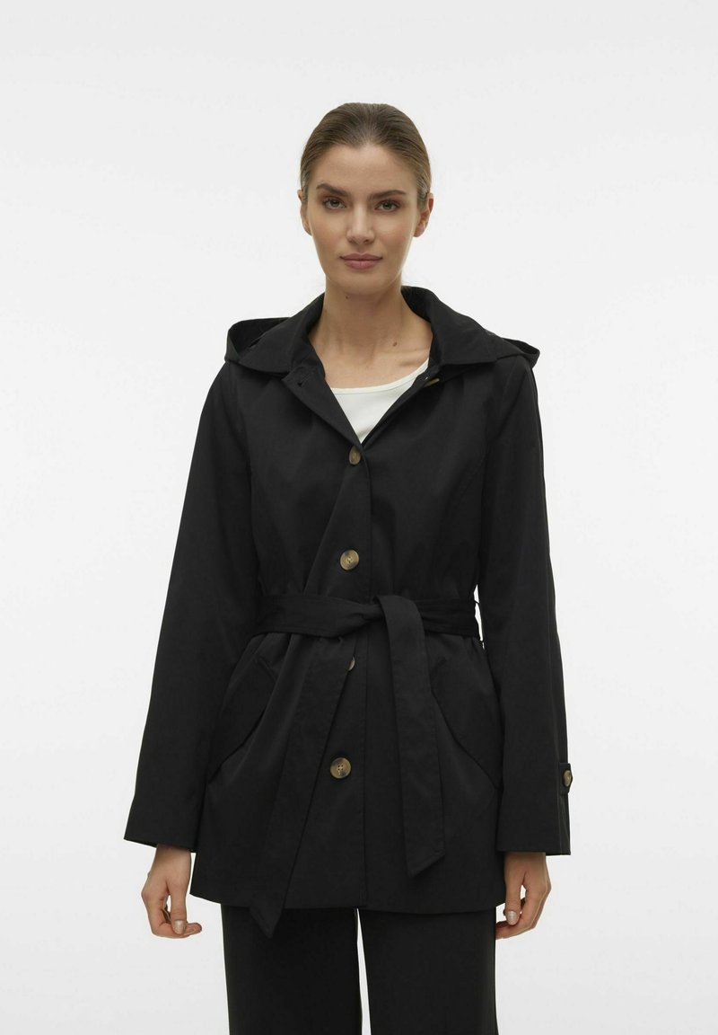 Vero Moda - Trenchcoat - black, Förstora