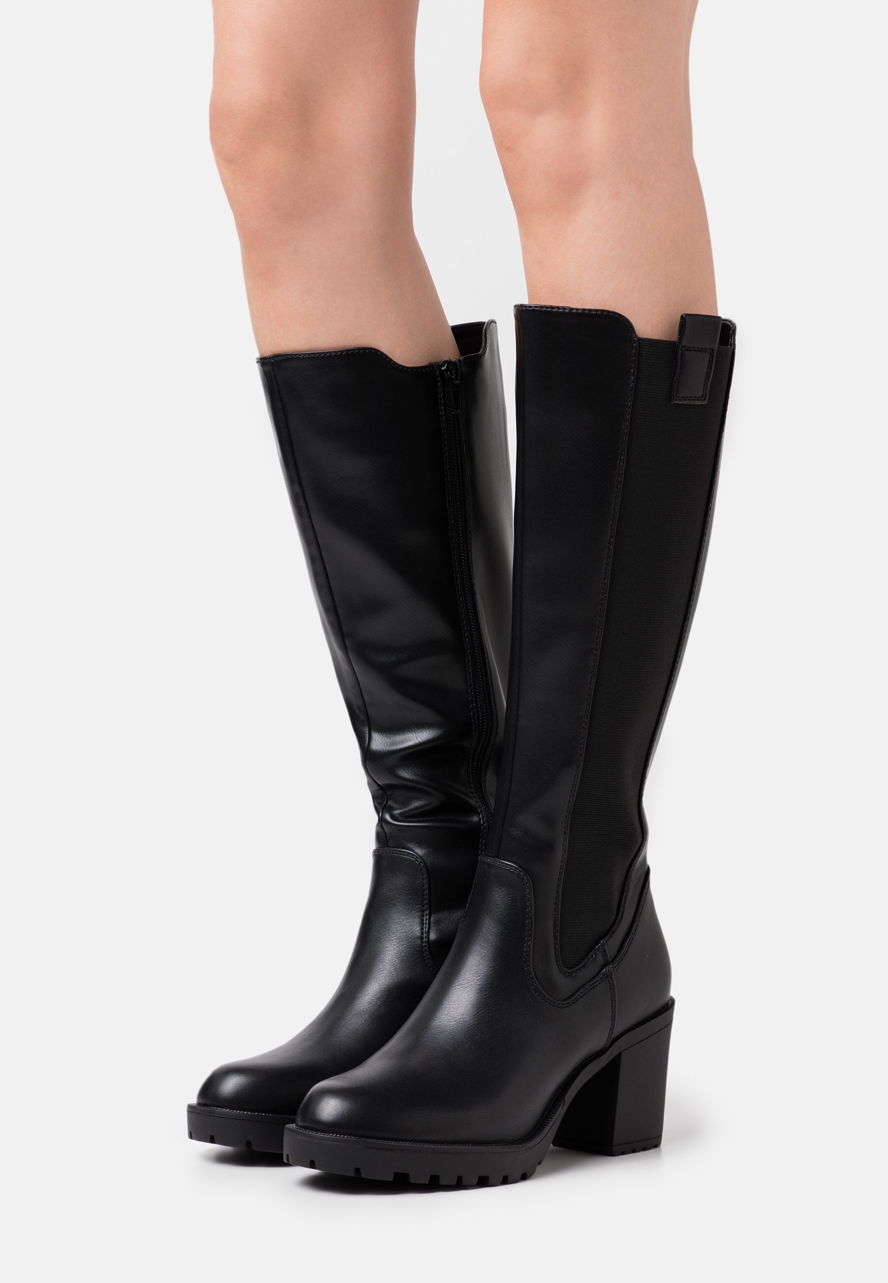 Boots cuir Rose Horze - Fermeture éclair devant