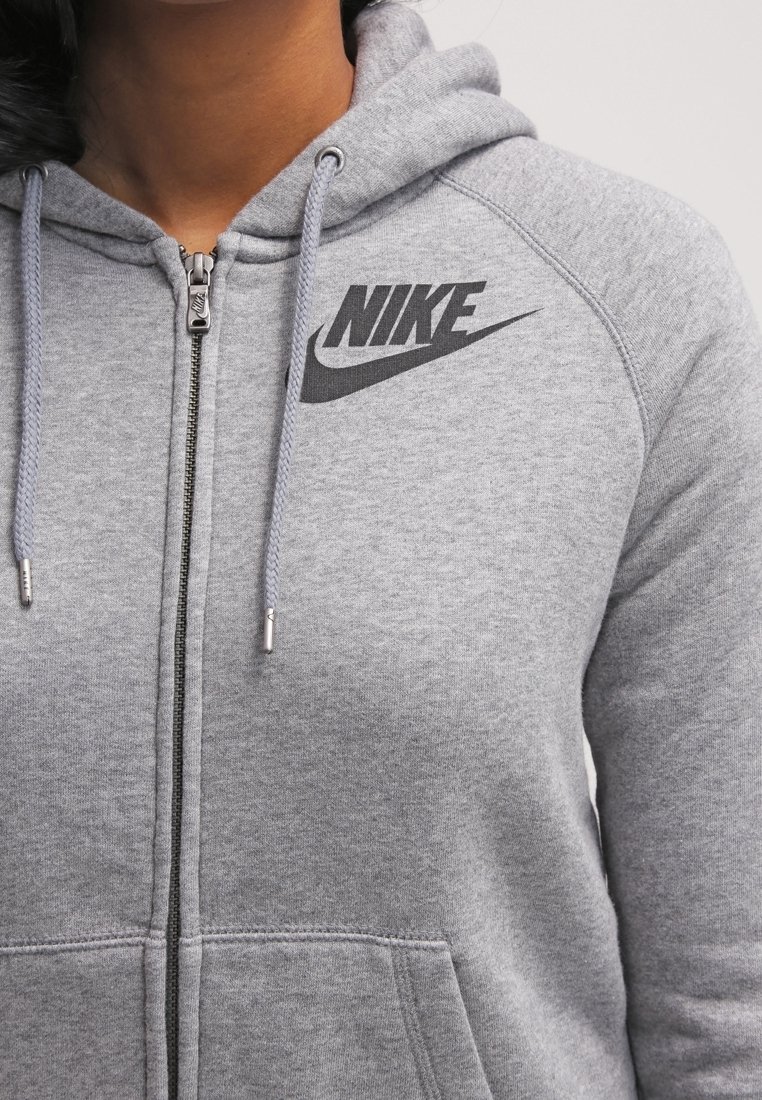 Nike Sportswear Sweatjacke grey/grau (Pre-owned) Zalando