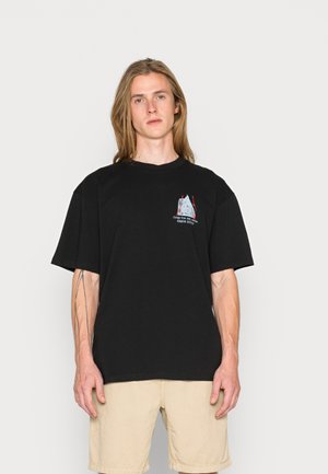 HIGHEST MOUNTAINS UNISEX - Print T-shirt - black