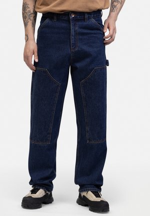 WORKER LOOSE FIT - Loose Jeans - dark blue