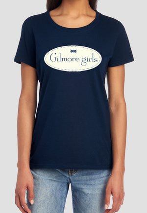 Cotton Soul, GILMORE GIRLS LOGO - T-Shirt print - dark blue