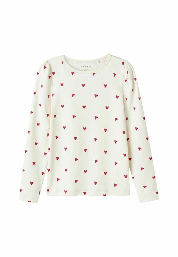 NMFDHEART  - Langarmshirt - cloud dancer