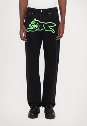 RUNNING DOG PANT - Straight leg jeans - black denim