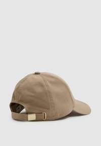 Reiss NICOLE ADJUSTABLE EMBROIDERED LOGO BASEBALL - Naģene - taupe