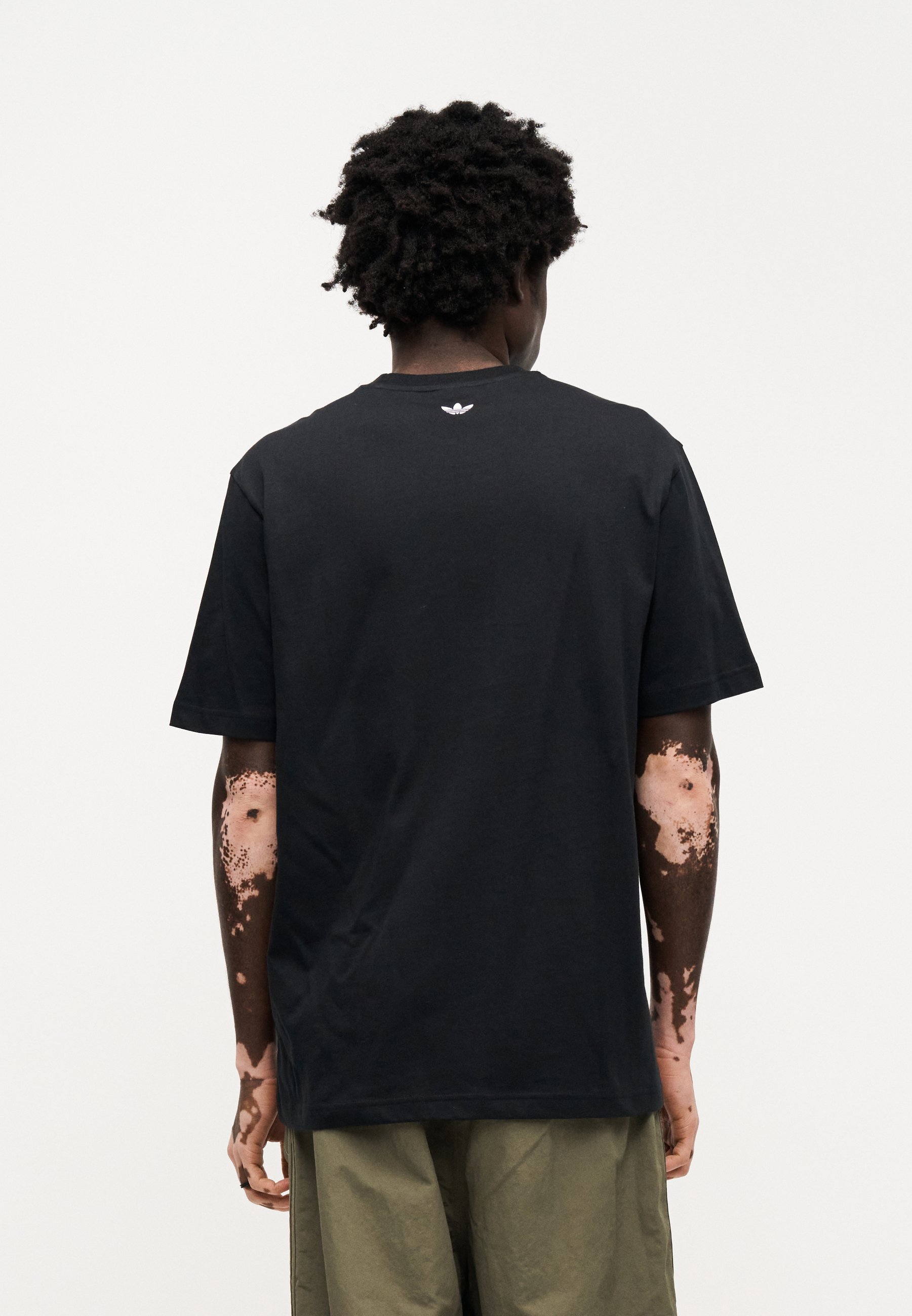 adidas Originals Print T-shirt - black - Zalando.co.uk