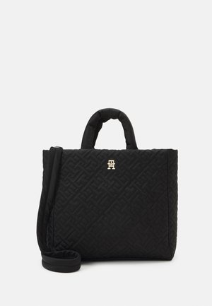 Tommy Hilfiger, FLOW TOTE - Shopping Bag - black