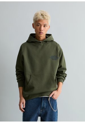 AUS REINER  - Kapuzenpullover - dark moss