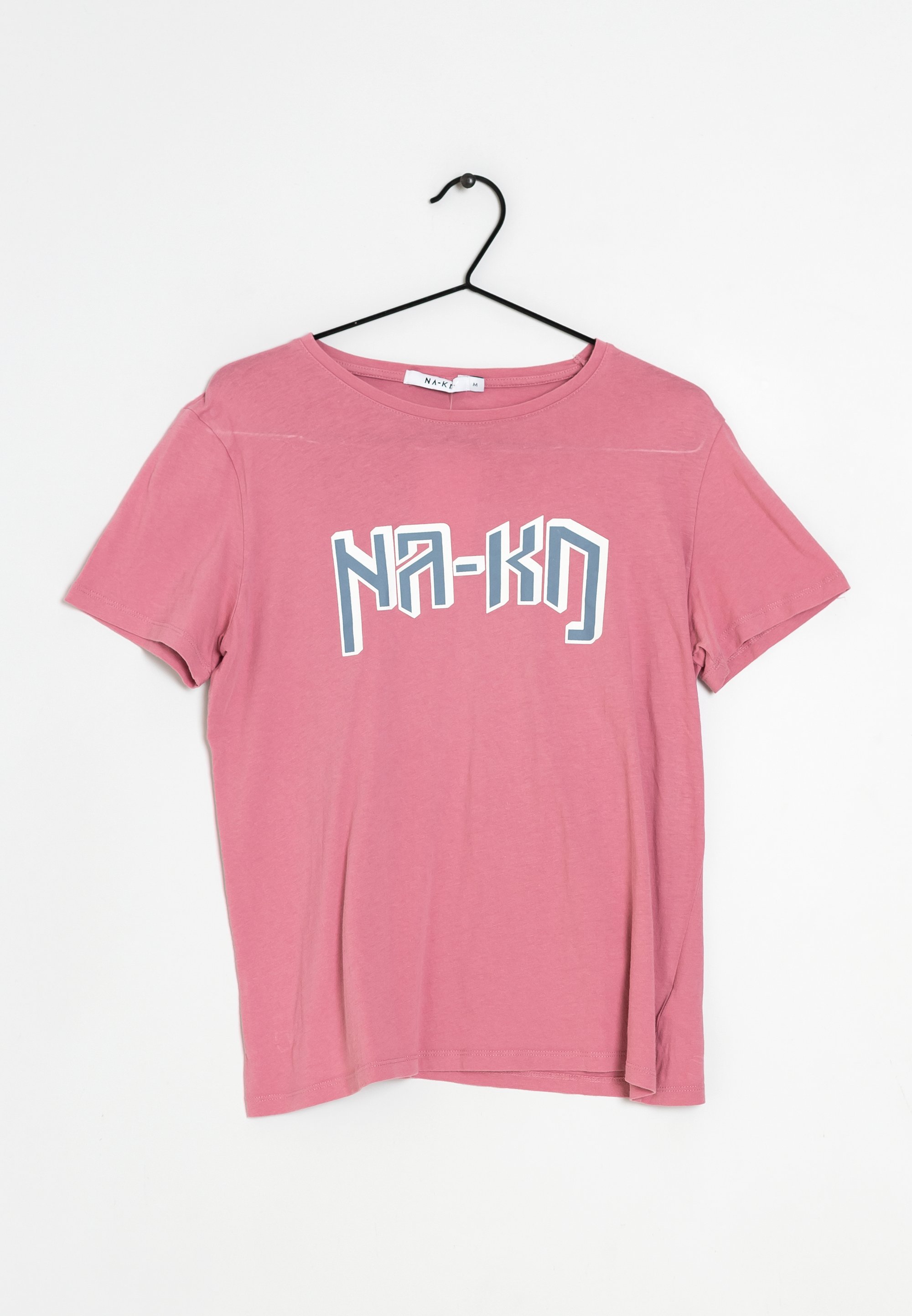 NA-KD Print T-shirt pink (Pre-owned) - Main Image