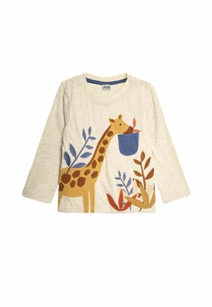 LONG SLEEVED REGULAR FIT - Långärmad tröja - stone