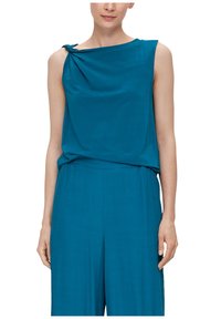 s.Oliver BLACK LABEL Top - petrol