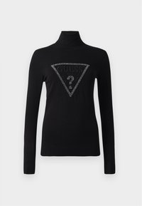 MELANIE TRIANGLE LOGO - Πουλόβερ - jet black