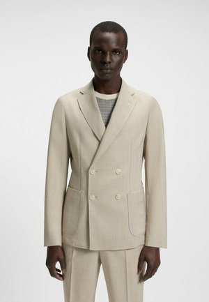 BOSS HANRY - Suit jacket - open white eleven