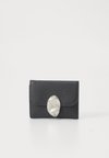 LOCK SLOUCHY TRIFOLD - Portemonnee - black