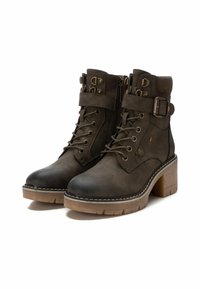 Refresh Botines con cordones - kakhi