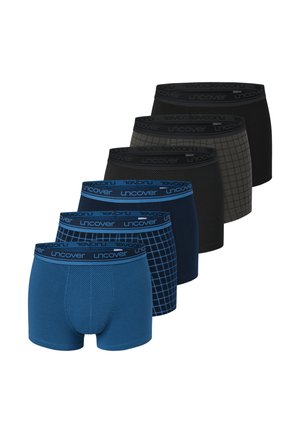 6ER PACK - Boxer Briefs - blau   schwarz