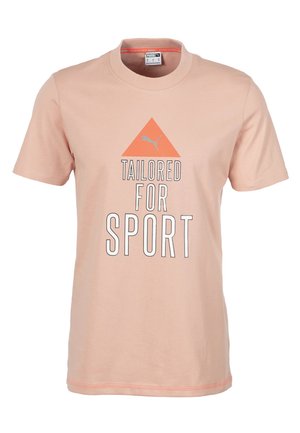 T-shirt print - pink sand