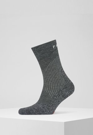 FALKE SOCKEN STABILIZING - Chaussettes de sport - asphalt mel. (3180)