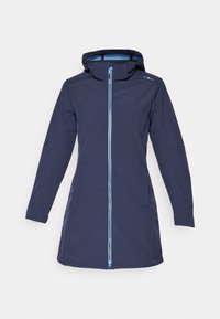 CMP WOMAN PARKA ZIP HOOD Softshelljacke blue/skylight/blau