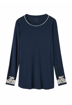 Intimissimi PRETTY FLOWER - Camiseta de pijama - blau  deep blue vanilla