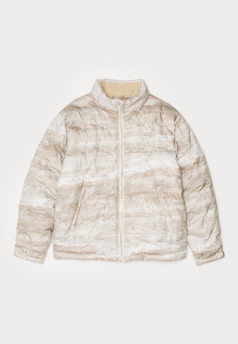 Filling Pieces Gewatteerde jas lichtgrijs Filling Pieces Gewatteerde jas lichtgrijs