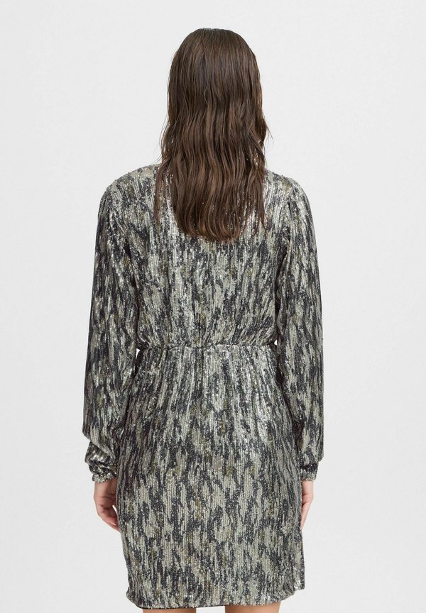 BYSOLIA AOP - Cocktail dress / Party dress - cement camo mix3